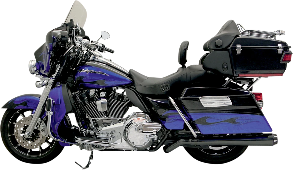 HARLEY-DAVIDSON 2009-2020 Bassani Pseudo Left Side Megaphone Muffler 1F49RB Foto 1 de 1