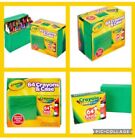 CRAYOLA 64 Count Crayons & Storage Display Case Ages 3+ Coloring Art Crafts NEW
