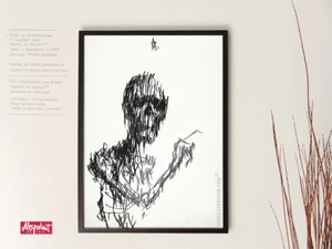 Quadri moderni Arte e illustrazioni in cornice arredamento Stampa Poster Canvas - Foto 1 di 3