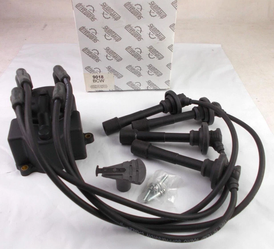 Juego de cables de bujía DriveWorks 9018 se adapta; Toyota Corolla Celica y Geo Prizm Foto 1 de 4