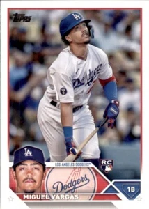 2023 Topps Series 1 #163 Miguel Vargas RC Base Lot of (10) Dodgers - Bild 1 von 1