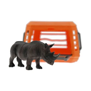 Rhino Animal Cage for WPL B14 B14K B16 B16K B24 MN91 MN91K MN45 MN45K RC Pickup - Picture 1 of 12