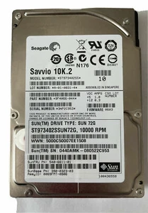 ST973401SS  Seagate Savvio 10K.2 73GB Internal 10000RPM 2.5"  HDD- - Picture 1 of 3