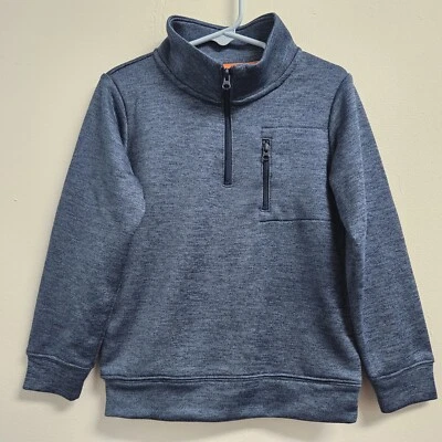 Suéter Carter's Niños Talla 4 Azul con Bolsillos Suave Ligero Foto 1 de 4