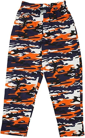 Denver Broncos NFL Zubaz Men's Casual Active Pants Cover