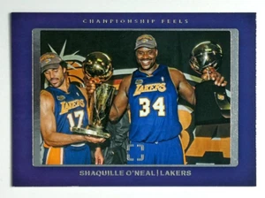 2021-22 Panini Photogenic Championship Feels #10 Shaquille O'Neal Salón de la Cortesía - Imagen 1 de 3