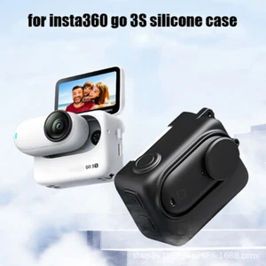 Silicone Case For Insta360 GO 3S Camera Battery Compartment and fuselage - Picture 1 of 6