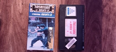 Bruce Le in Treasure Of Bruce Le VHS (1986) BEST FILM BFV Release RARE Kung fu - Image 1 of 4