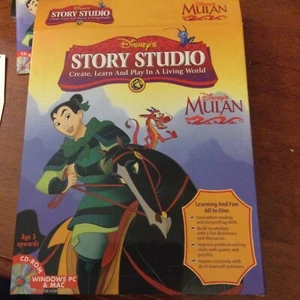 Disney MULAN Story Studio Software Windows CD-ROM - Picture 1 of 12