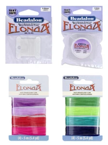 Beadalon® Elonga™ Multi-Strand Stretchy Cord * Choose Color & Diameter - Picture 1 of 5