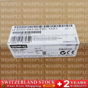 1PC NEW In Box SIEMENS 6AV6643-0CD01-1AX1 6AV6 643-0CD01-1AX1 MP 277 TOUCH PANEL - Imagen 1 de 2