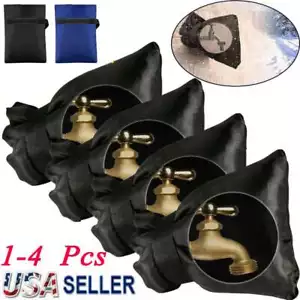 1-4Pcs Waterproof Outdoor Water Faucet Thickened Cover Winter Freeze Protector - Picture 1 of 15