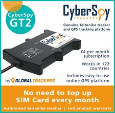 CyberSpy GT2 Car and Motorbike GPS Tracker, Full Vehicle Device Tracking system