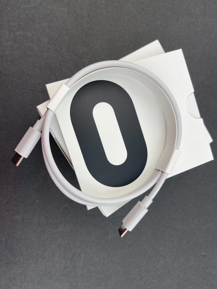 NOVO GENUÍNO Fone de Ouvido Meta Quest 1 2 VR - Cabo Carregador USB-C - Imagem 1 de 1