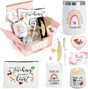 Teacher Appreciation Gifts for Women,Teacher Gifts,12 OZ 1, White - Picture 1 of 7