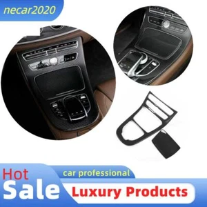 ABS Fibre Central Control Gearshift Panel Frame Trim For Benz E Class W213 16-18 - Bild 1 von 6