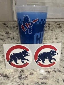 Chicago Cubs Wrigley Field 2025 Souvenir 24oz Beer Cup Sweet Home Chi W/ Sticker - Picture 1 of 2
