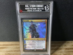 Ral, Storm Conduit FOIL Japanese Asian MTG War of the Sparks TCCG 9.5 Mint + - Picture 1 of 2