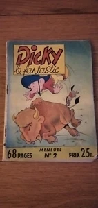 DICKY LE FANTASTIC n°2 , au Far-West  , ( éditions Mondiales , 02/1957 ) - Picture 1 of 2