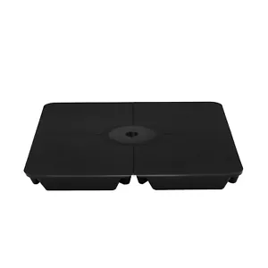 Aoodor 4PCS Heavy Duty Cantilever Offset Patio Umbrella Base Stand Square Plate - Picture 1 of 6