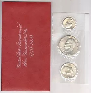 1976 United States Bicentennial Silver Uncirculated Set 1776-1976 + SILVER SET - Picture 1 of 6