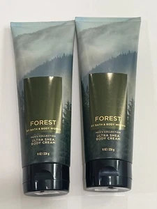 2 Bath & Body Works Herrenkollektion Ultra Shea Körpercreme - Wald - 8 Unzen 226 g - Bild 1 von 2