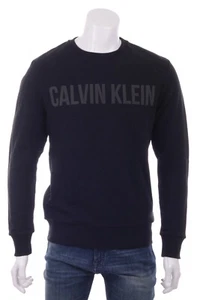 CK Calvin Klein Jeans Felpa Uomo Girocollo Nero - Foto 1 di 9