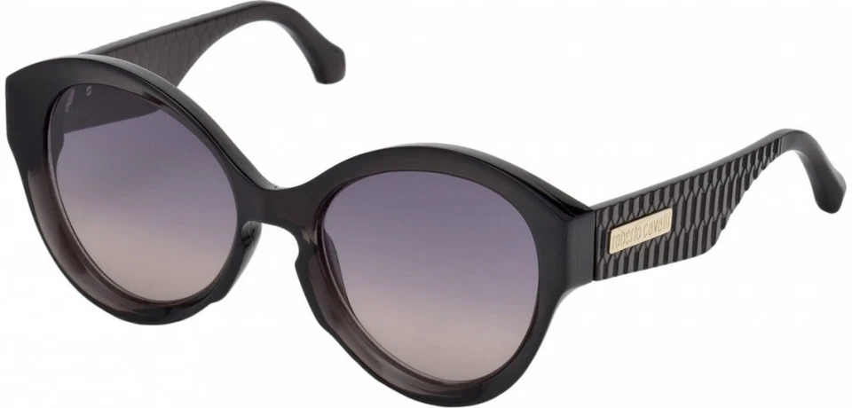 Roberto Cavalli MONTECRISTO RC1099 20B Black Round Sunglasses Frame 58-20-140 - Image 1 of 1