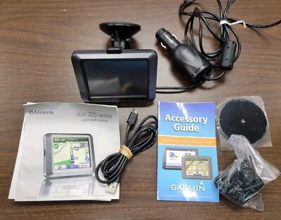 GARMIN Nuvi 205 GPS Navigator Auto 3.5" Screen 2013 Tested & Complete - Image 1 of 4