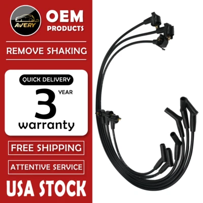 Escalatory 6 Spark Plug Wireset for Ford Mustang Base 1999 2000 V6 3.8L 671-6100 Foto 1 de 4