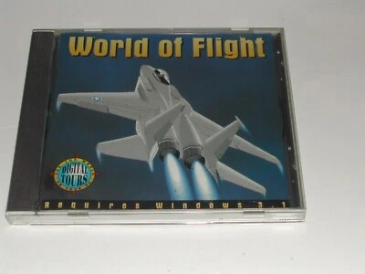 world of flight digital tours  Software 1994 AD reguires windows 3.1  - Image 1 of 4