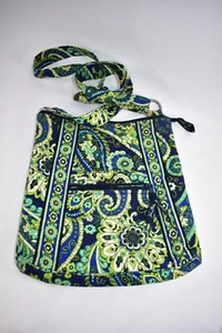 VERA BRADLEY CROSSBODY HIPSTER VERDE/BLU - Foto 1 di 8