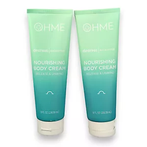 OHME Crema Corporal Nutritiva Destress Eucalipto 8 fl oz Lote de 2 - Imagen 1 de 4