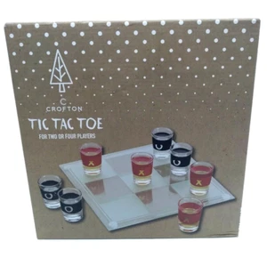 Crofton Drinking Tic Tac Toe Game Noughts And Crosses Adult Family Fun Game - Picture 1 of 6