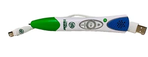 Leap Frog Leap Reader Pen Replacement Stylus Green w/White USB OEM Charging Cord - Picture 1 of 6