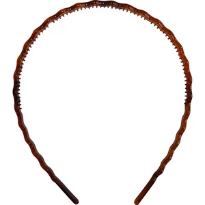Diadema deportiva marrón banda para el cabello para mujeres niñas niños accesorios para el cabello - Imagen 1 de 2