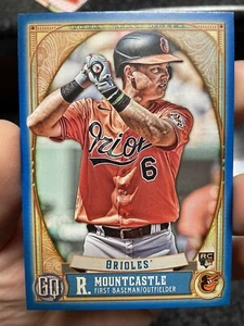 2021 Topps Gypsy Queen #39 Ryan Mountcastle Blue Parallel ROOKIE #57/150 READ!!! - Bild 1 von 3