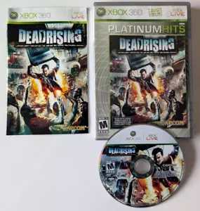 Dead rising Platinum Hits 2006 Microsoft Xbox 360 CIB complete Game tested works - Picture 1 of 5
