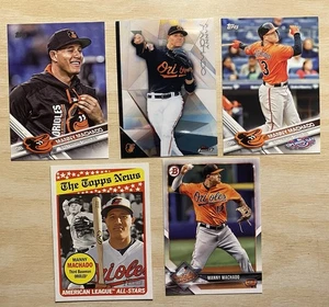 (Lot of 5) Manny Machado Baseball Cards Topps Finest Heritage Bowman - Bild 1 von 2