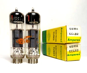 Matched Pair Philips Holland ECL82 6BM8 NOS NIB OG9 Power Output Tubes Shindo - Picture 1 of 3