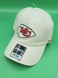 Kansas City Chiefs Mütze 🏈 - Neu FOCO weiß Primary Logo Cap - verstellbar - - Bild 1 von 10