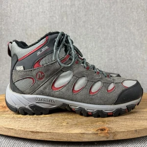 Merrell Ridgepass GTX Thermo Boot Mens 10 GoreTex Fleece Hiking Shoe Castle Rock - Picture 1 of 14
