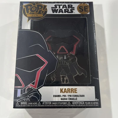 Funko POP! Star Wars Karre Enamel Pin w/ Removable Stand - SE - Disney - NEW - Image 1 of 3