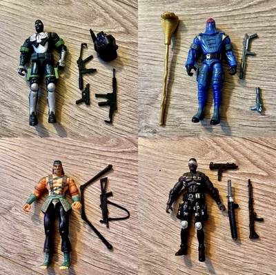 G.I.Joe Bundle 2002 Snake Nunchuck Firefly Cobra Commander - Image 1 of 4