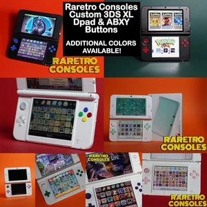Juego de botones ABXY impresos en 3D personalizados - Repuesto/actualización para Nintendo 3DS XL - Imagen 1 de 35