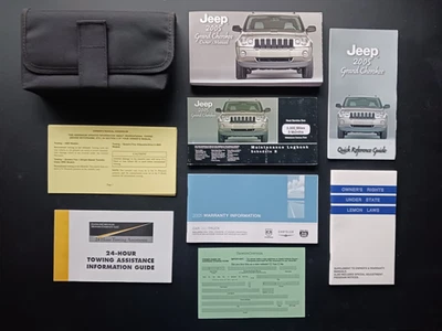 Jeep Grand Cherokee 2005 juego manual del propietario con estuche OEM Foto 1 de 4
