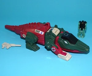 TRANSFORMERS G1 HEADMASTER SKULLCRUNCHER 100% COMPLETE & ORIGINAL 1987 HASBRO - Picture 1 of 10