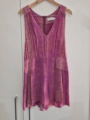 Zimmermann Mono/Mono Talla 0 Rosa Pantalones Cortos Seda Foto 1 de 4