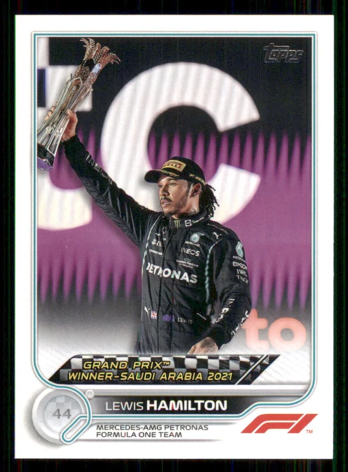 2022 Topps Formula 1 #171 Lewis Hamilton GPW - Image 1 of 2