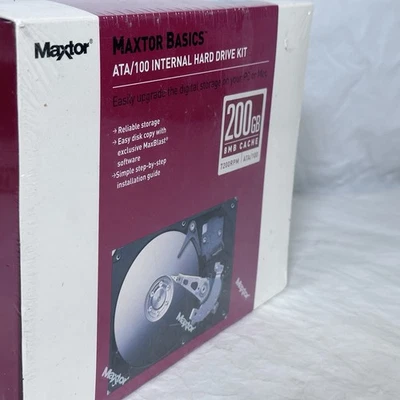 New Maxtor DiamondMax 200 GB Ultra ATA/100 Internal Hard Drive  - Image 1 of 4